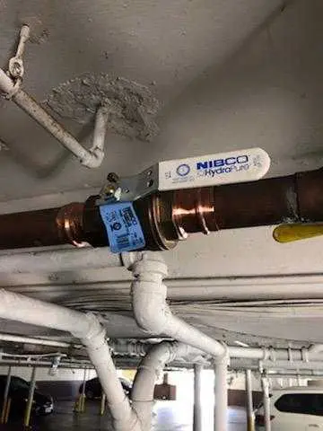 Copper pipe repair and valve work for Backflow Testing in Newport